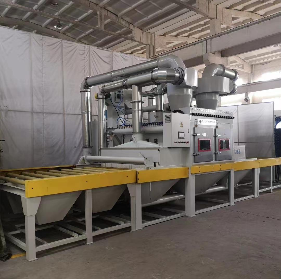 信阳抛丸机跑砂是什么原因