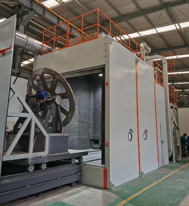 信阳封闭式喷砂房，环保与处理效果双保障